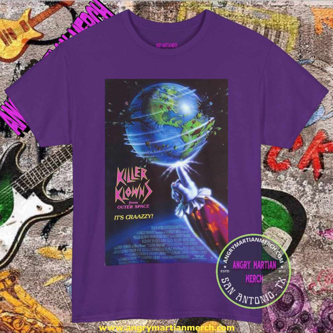 Killer Klowns From Outer Space It's Craazzy! 80's Retro Horror T-Shirt