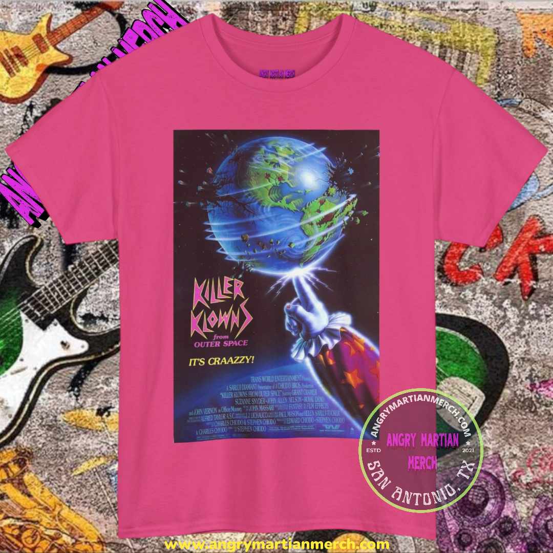 Killer Klowns From Outer Space It's Craazzy! 80's Retro Horror T-Shirt