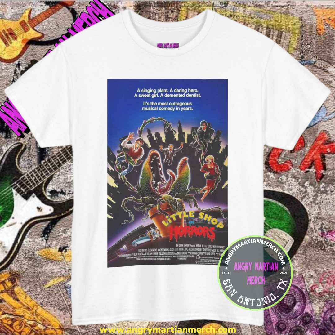 Little Shop of Horrors 80's Movie Retro Poster T-Shirt