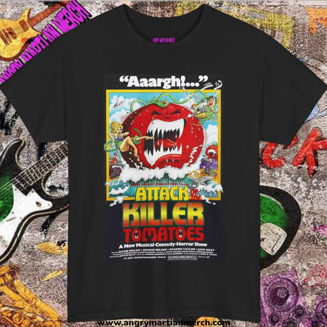 Attack of the Killer Tomatoes 70's Movie Retro T Shirt