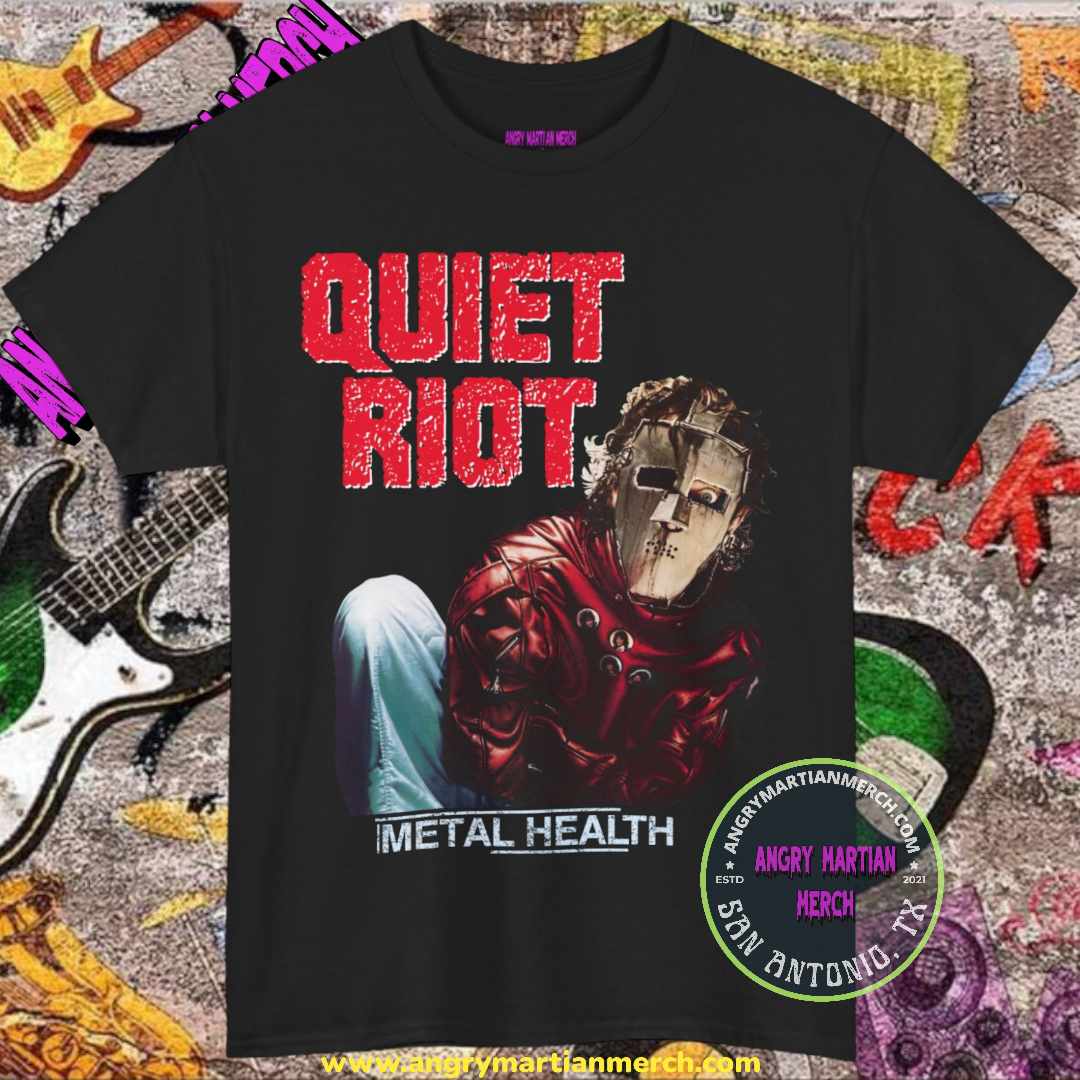 Quiet Riot Mental Health Retro 80's Band T-Shirt