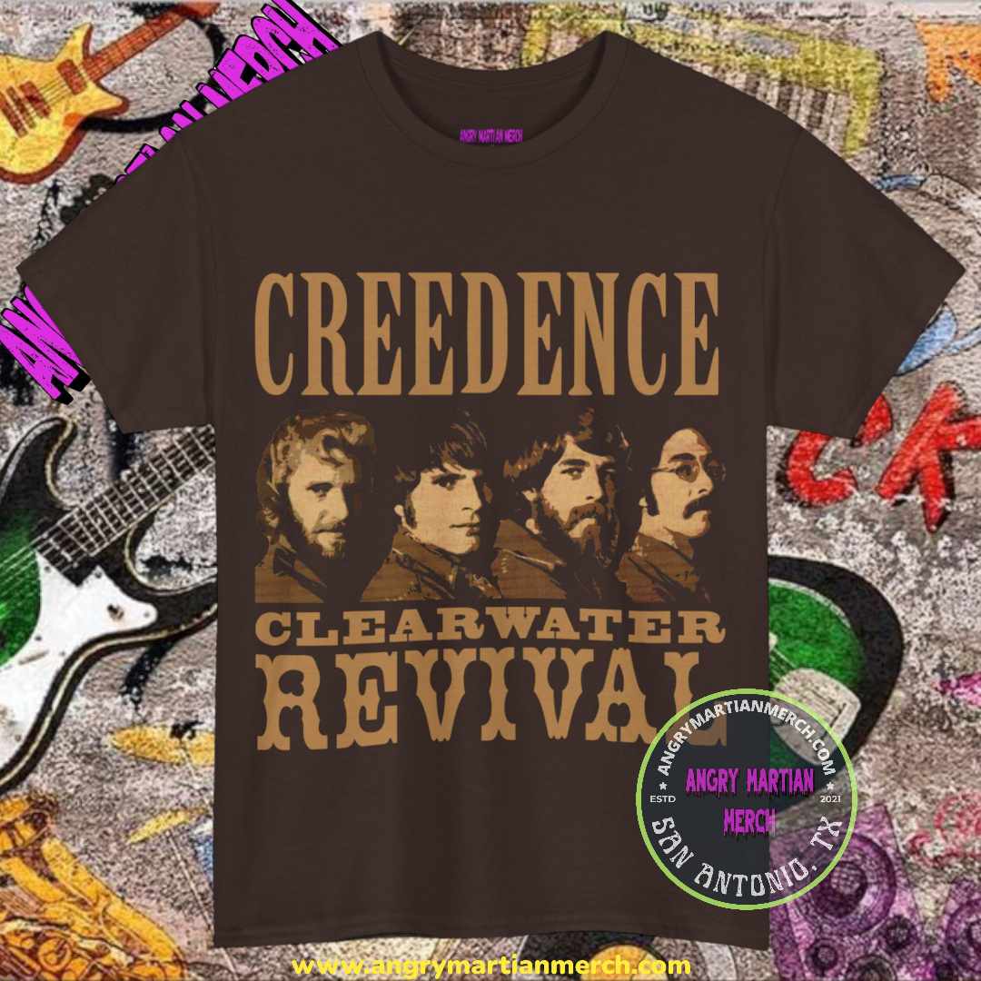 Creedence Clearwater Revival CCR Band Retro 60's 70's T Shirt A