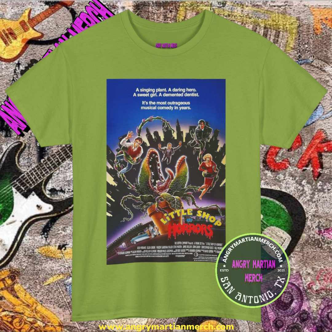 Little Shop of Horrors 80's Movie Retro Poster T-Shirt