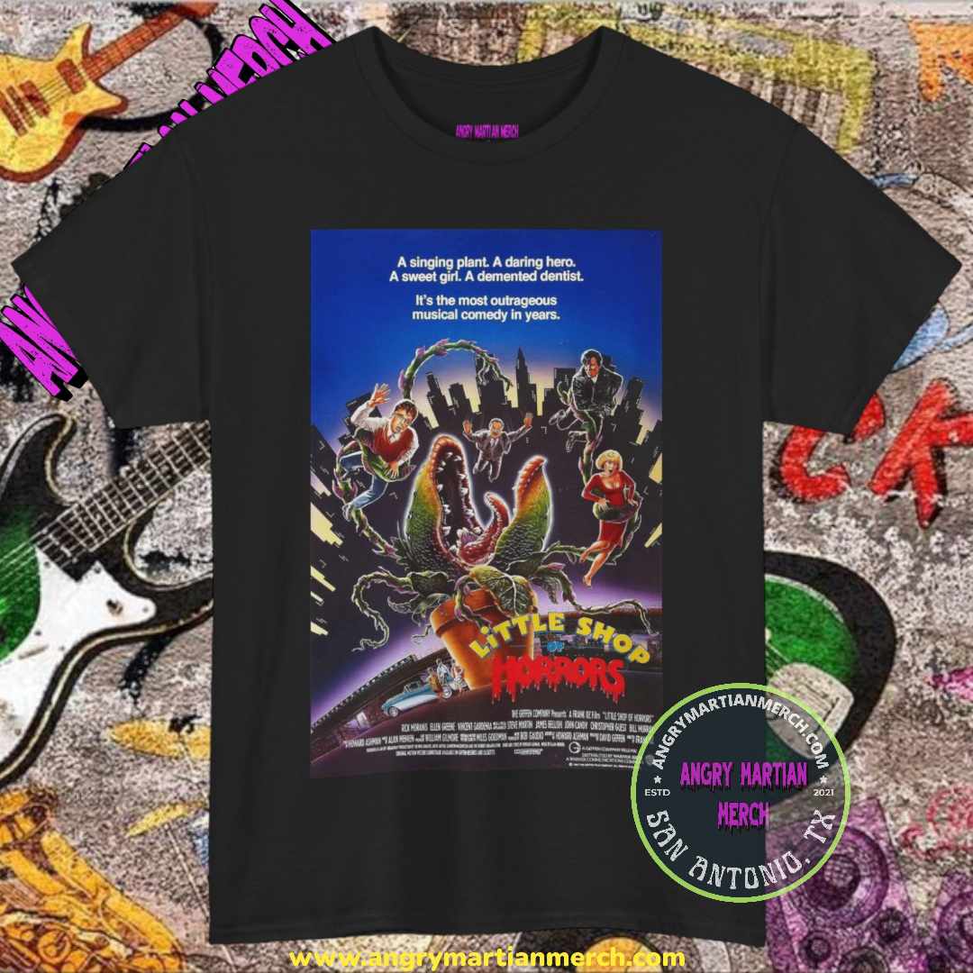 Little Shop of Horrors 80's Movie Retro Poster T-Shirt