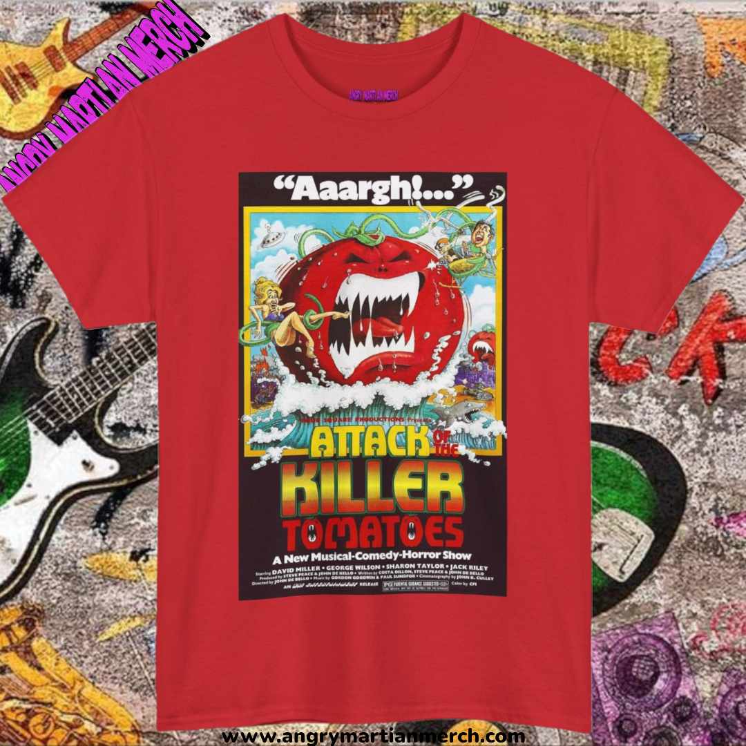 Attack of the Killer Tomatoes 70's Movie Retro T Shirt