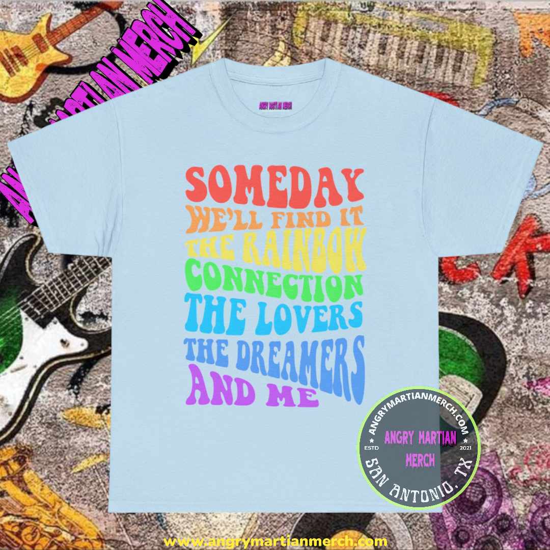 Rainbow Connection Lyrics The Muppets Retro 80's Movie Cotton T Shirt
