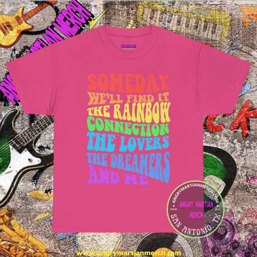 Rainbow Connection Lyrics The Muppets Retro 80's Movie Cotton T Shirt