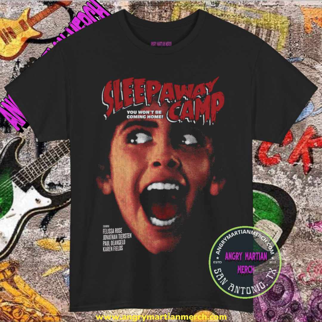 Sleepaway Camp Movie Angela Retro 80's Horror T-Shirt (F2)