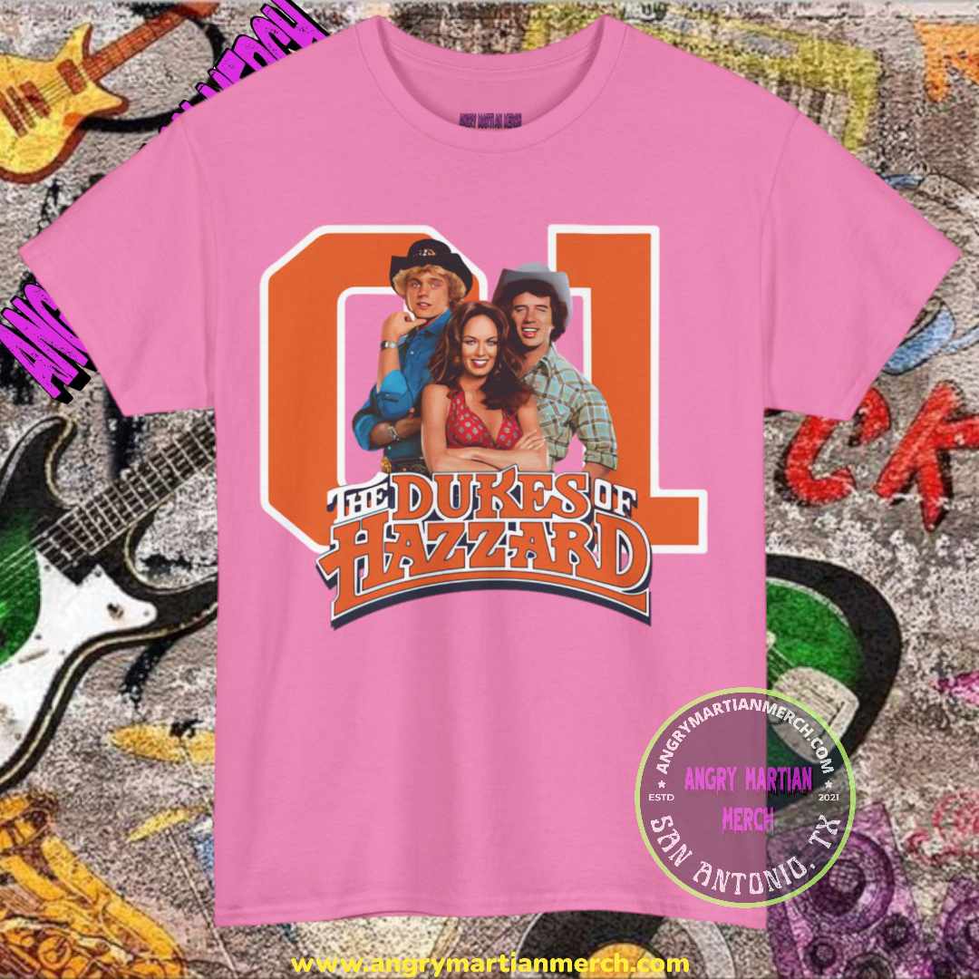 Dukes of Hazard Daisy Luke & Bo 01 General Lee Retro 80's Television T Shirt