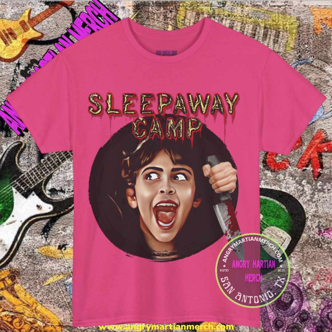 Sleepaway Camp Angela Retro 80's Movie Horror T-Shirt (K3)