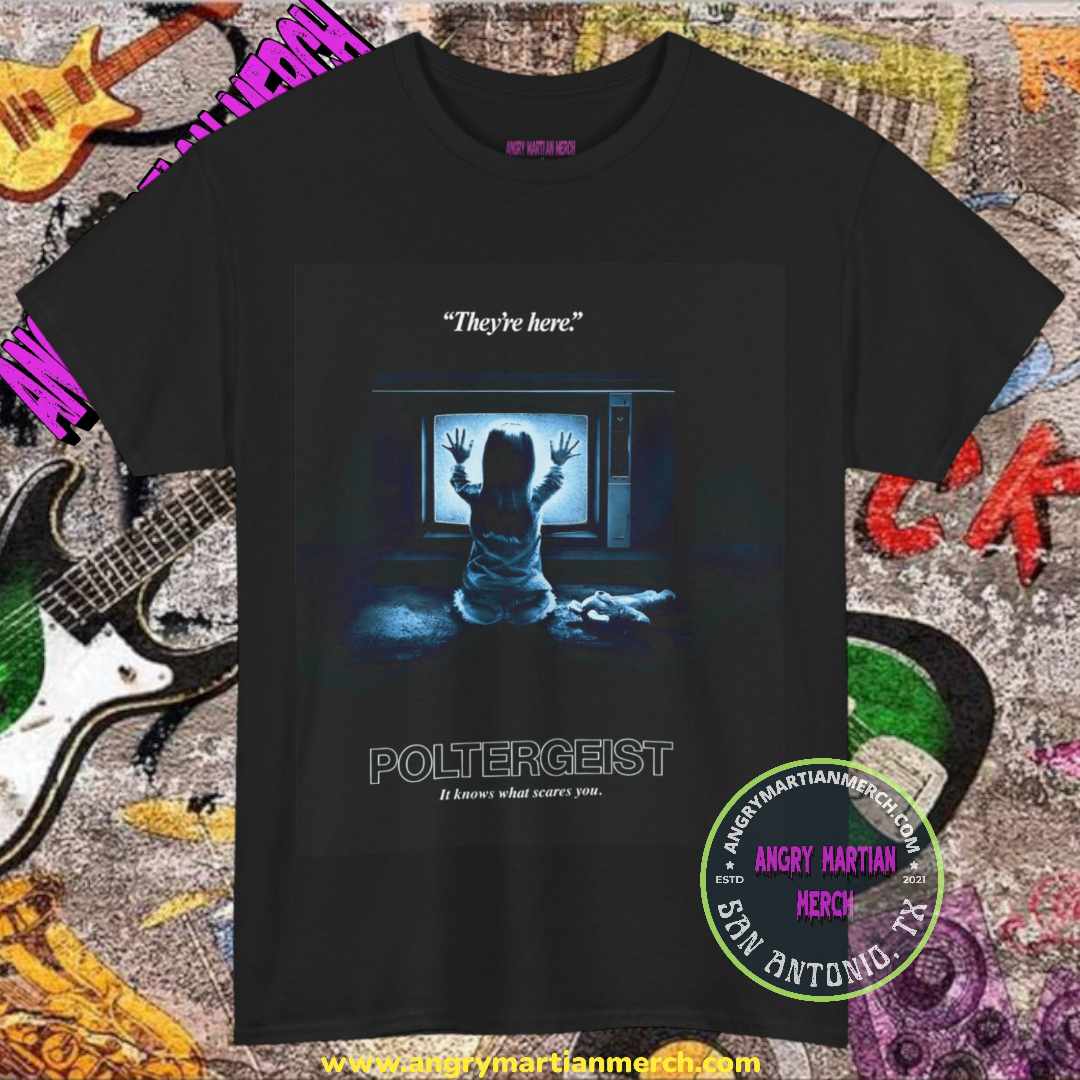 Poltergeist They're Back! Horror Movie 80's Retro T-Shirt