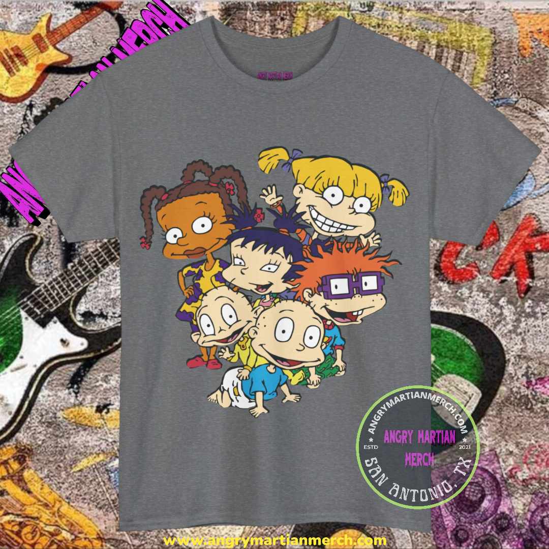 Rugrats Tommy Pickles Chuckie Angelica Retro 90's Cartoon T-Shirt