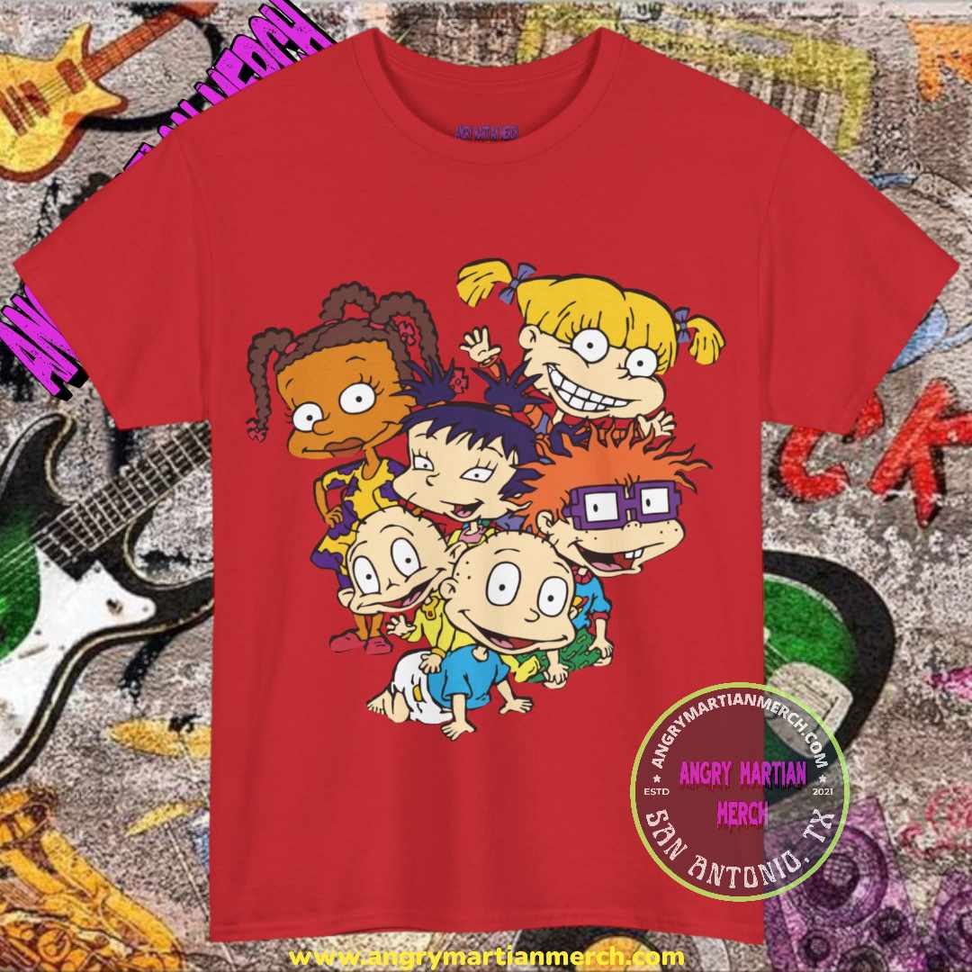 Rugrats Tommy Pickles Chuckie Angelica Retro 90's Cartoon T-Shirt