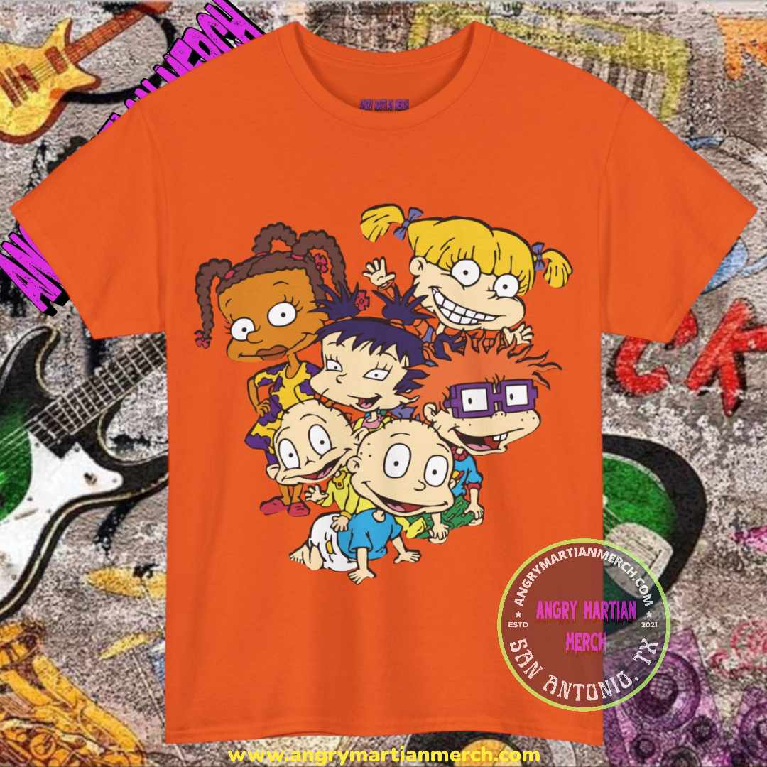 Rugrats Tommy Pickles Chuckie Angelica Retro 90's Cartoon T-Shirt