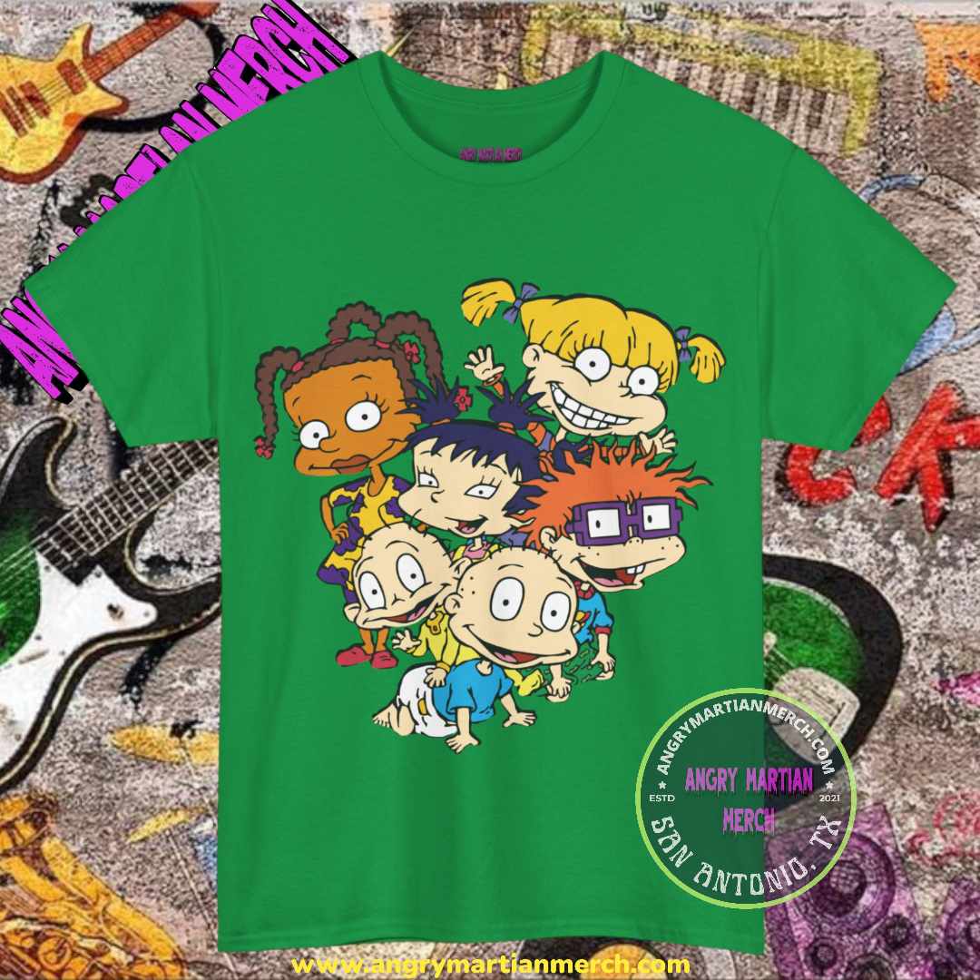 Rugrats Tommy Pickles Chuckie Angelica Retro 90's Cartoon T-Shirt