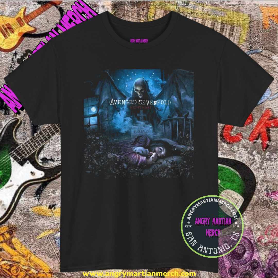 Avenged Sevenfold Nightmare Retro Heavy Metal T Shirt