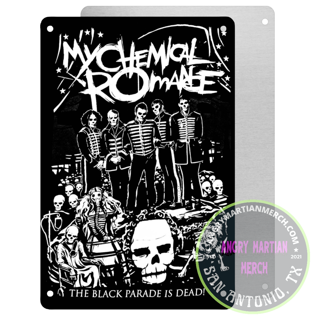 My Chemical Romance (Black Parade) 8x12 Tin Sign