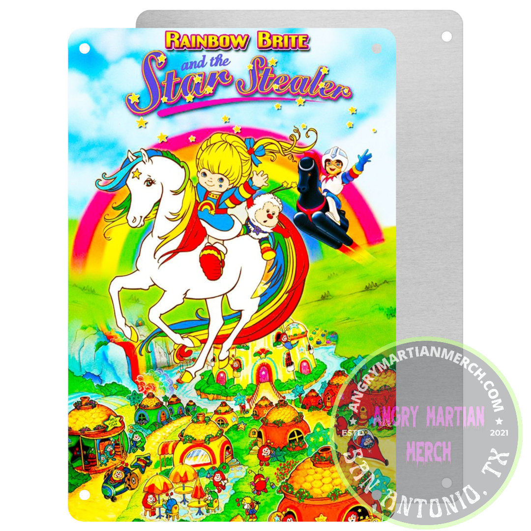 Rainbow Brite Star Stealer 8x12 Tin Sign