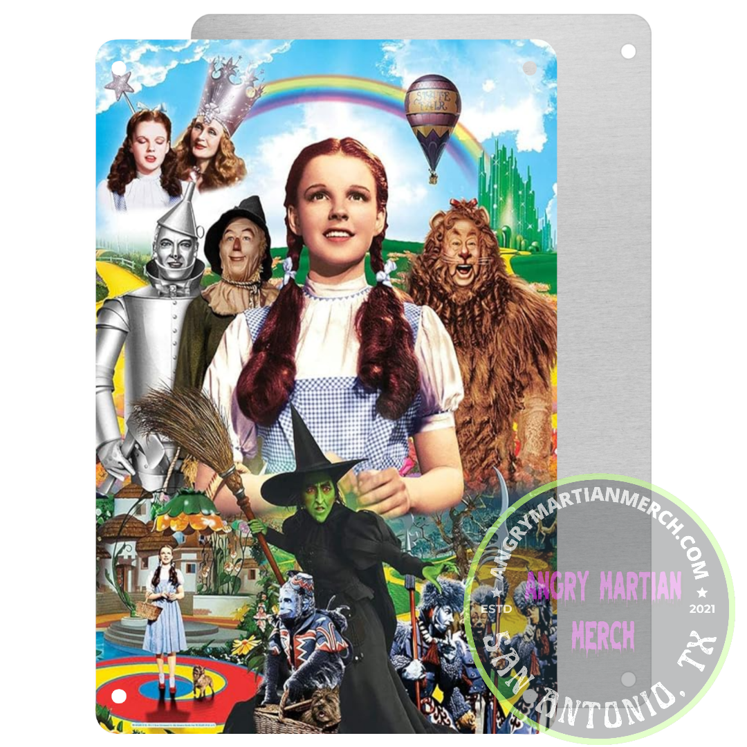 Wizard of Oz (Dorothy & Cast) 8x12 Metal Tin Sign