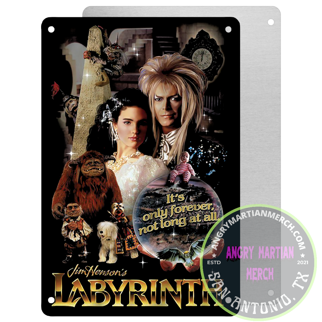 Labyrinth 8x12 Tin Sign