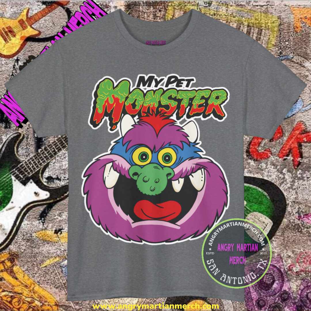 My Pet Monster Retro 80's Cartoon Unisex T-Shirt