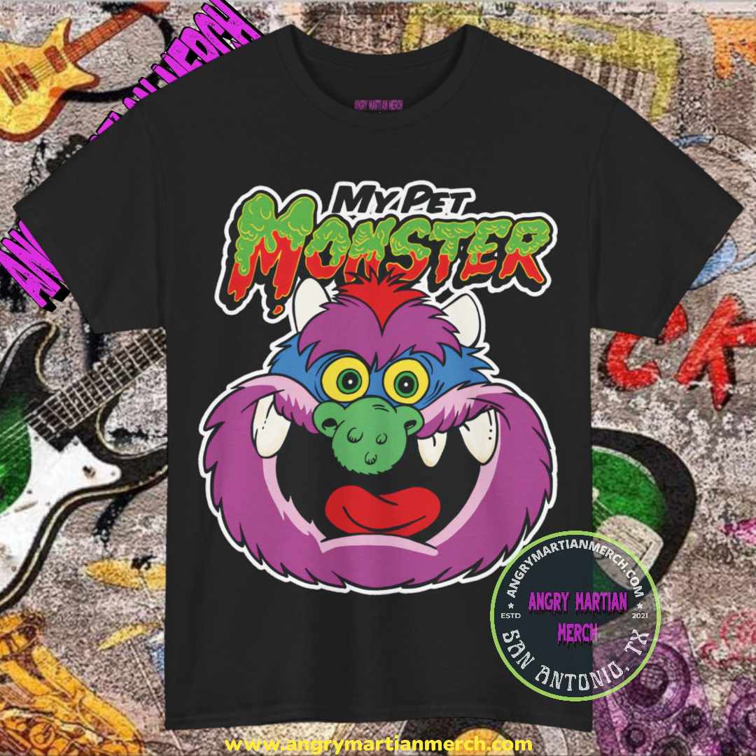 My Pet Monster Retro 80's Cartoon Unisex T-Shirt