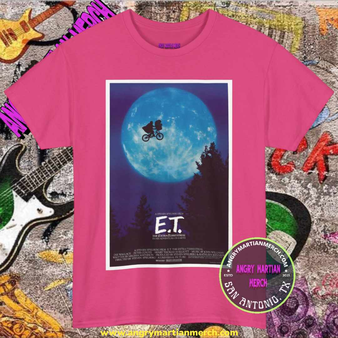 E.T. Retro 80's Movie Poster T-Shirt