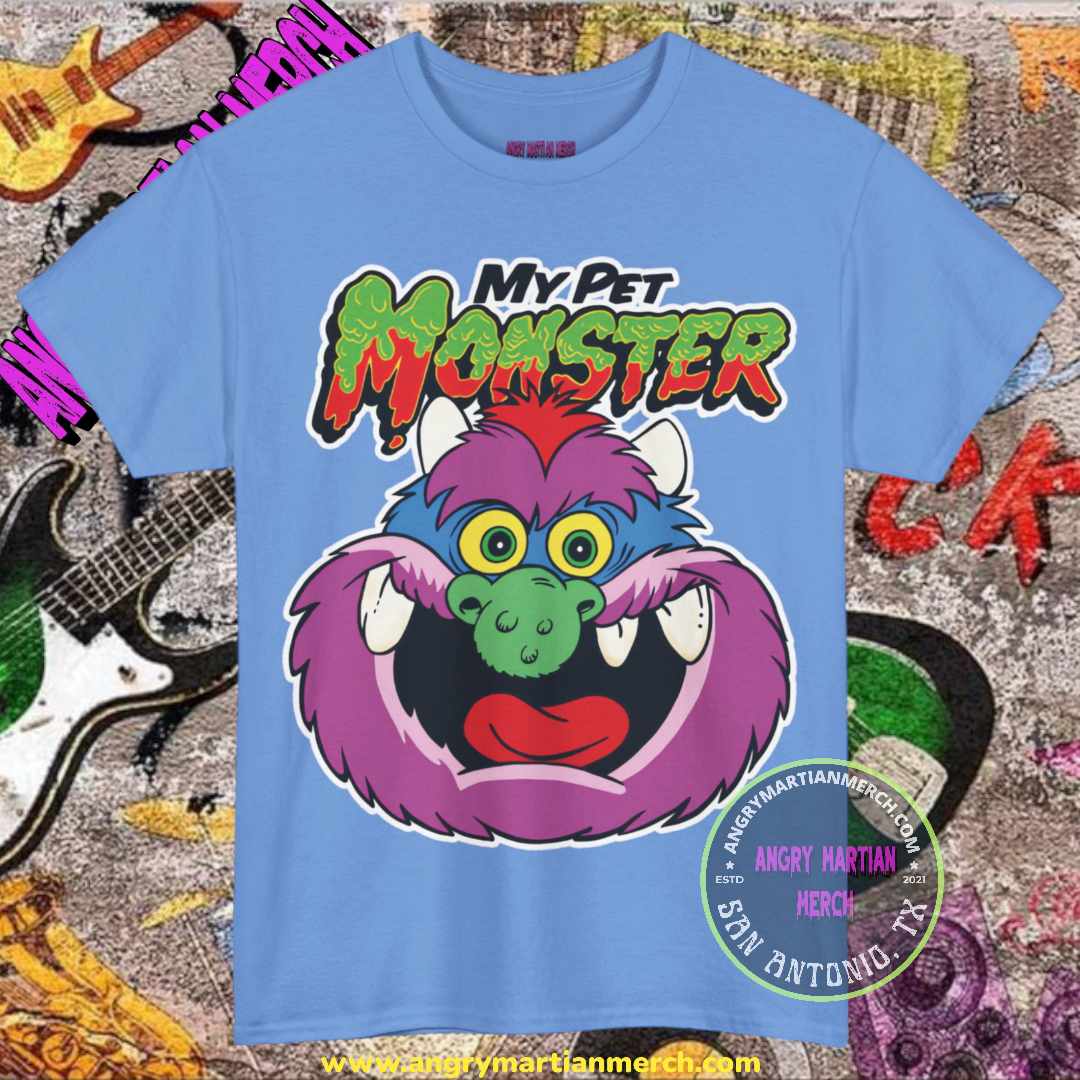 My Pet Monster Retro 80's Cartoon Unisex T-Shirt