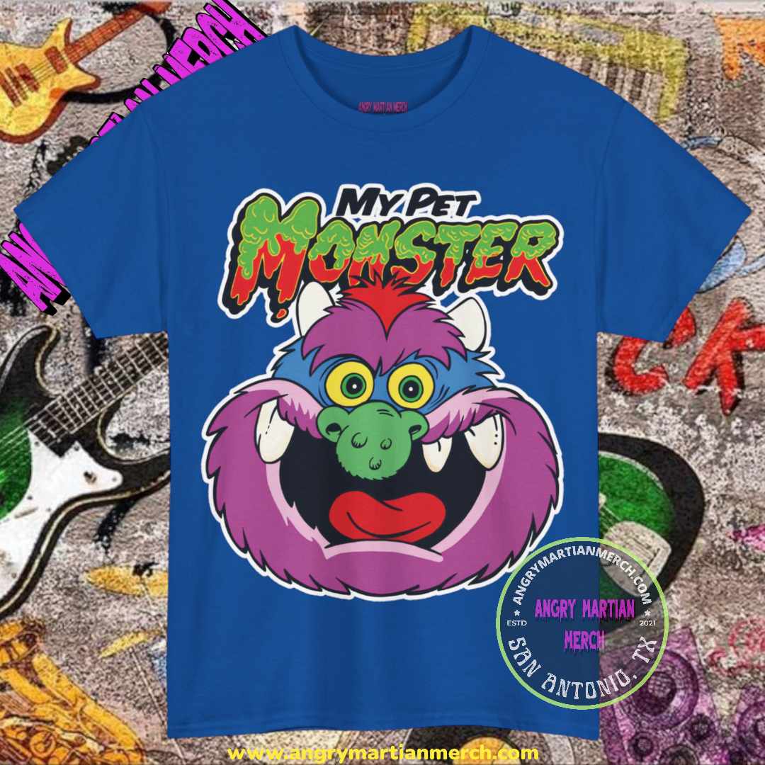 My Pet Monster Retro 80's Cartoon Unisex T-Shirt