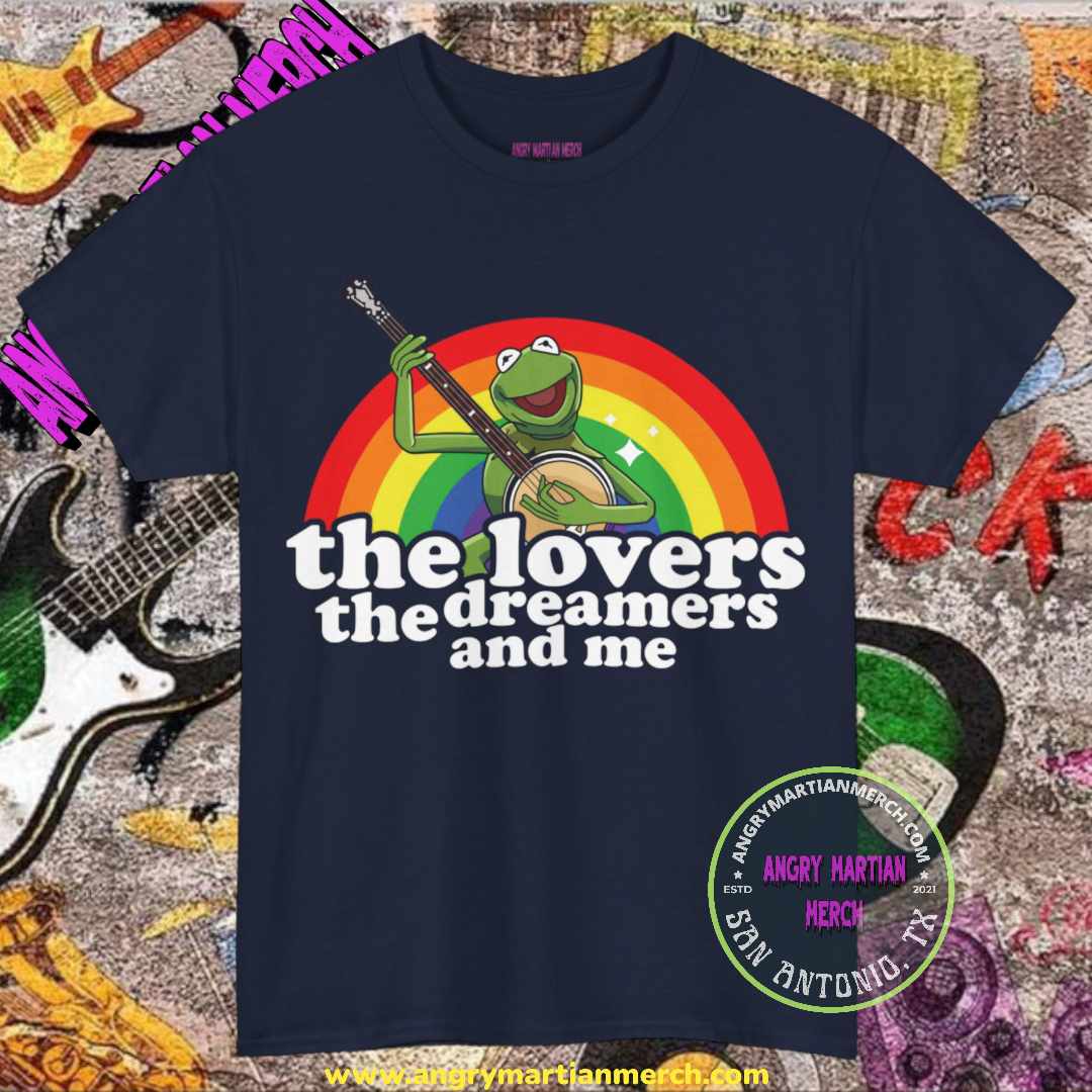 Rainbow Connection Kermit The Frog The Muppets 80's Retro Cotton T Shirt
