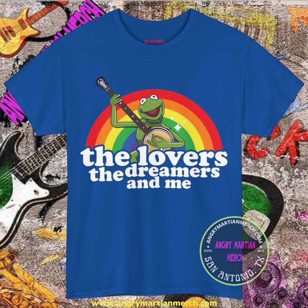 Rainbow Connection Kermit The Frog The Muppets 80's Retro Cotton T Shirt