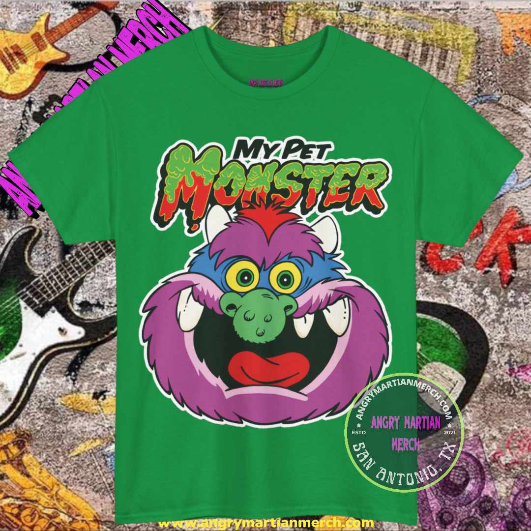 My Pet Monster Retro 80's Cartoon Unisex T-Shirt