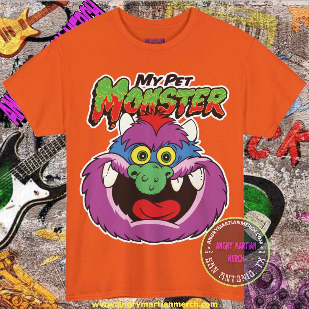 My Pet Monster Retro 80's Cartoon Unisex T-Shirt