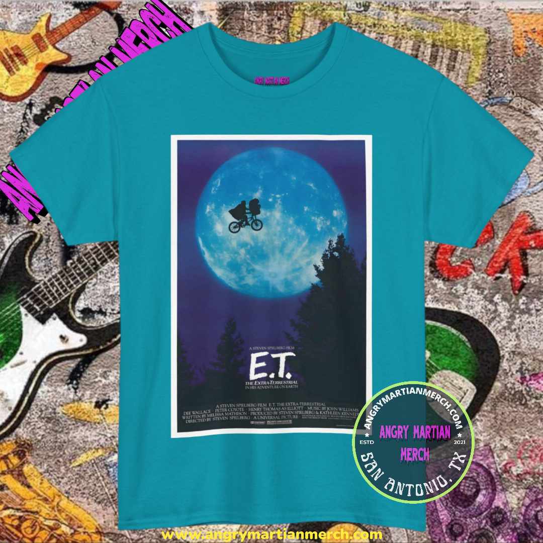 E.T. Retro 80's Movie Poster T-Shirt