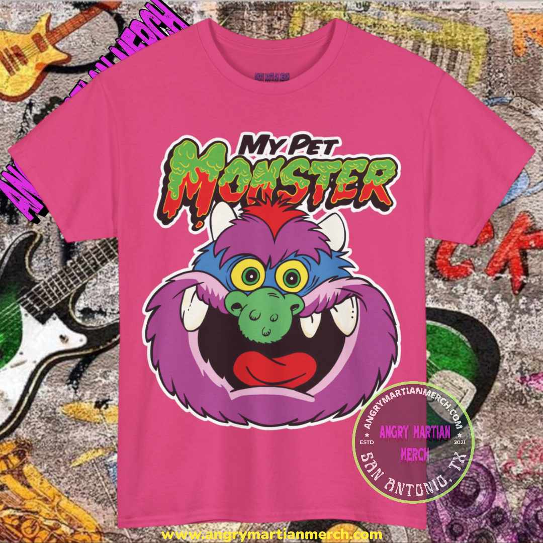 My Pet Monster Retro 80's Cartoon Unisex T-Shirt
