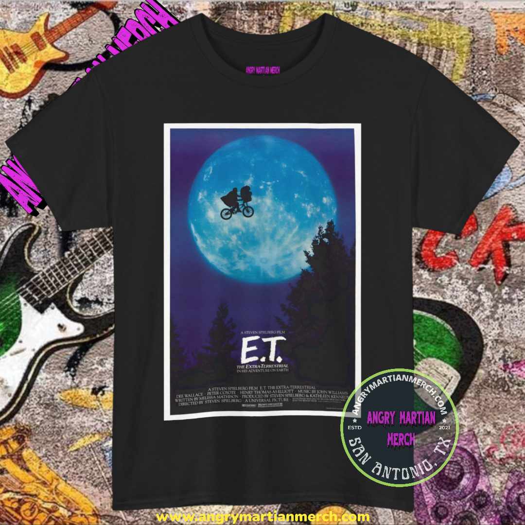 E.T. Retro 80's Movie Poster T-Shirt