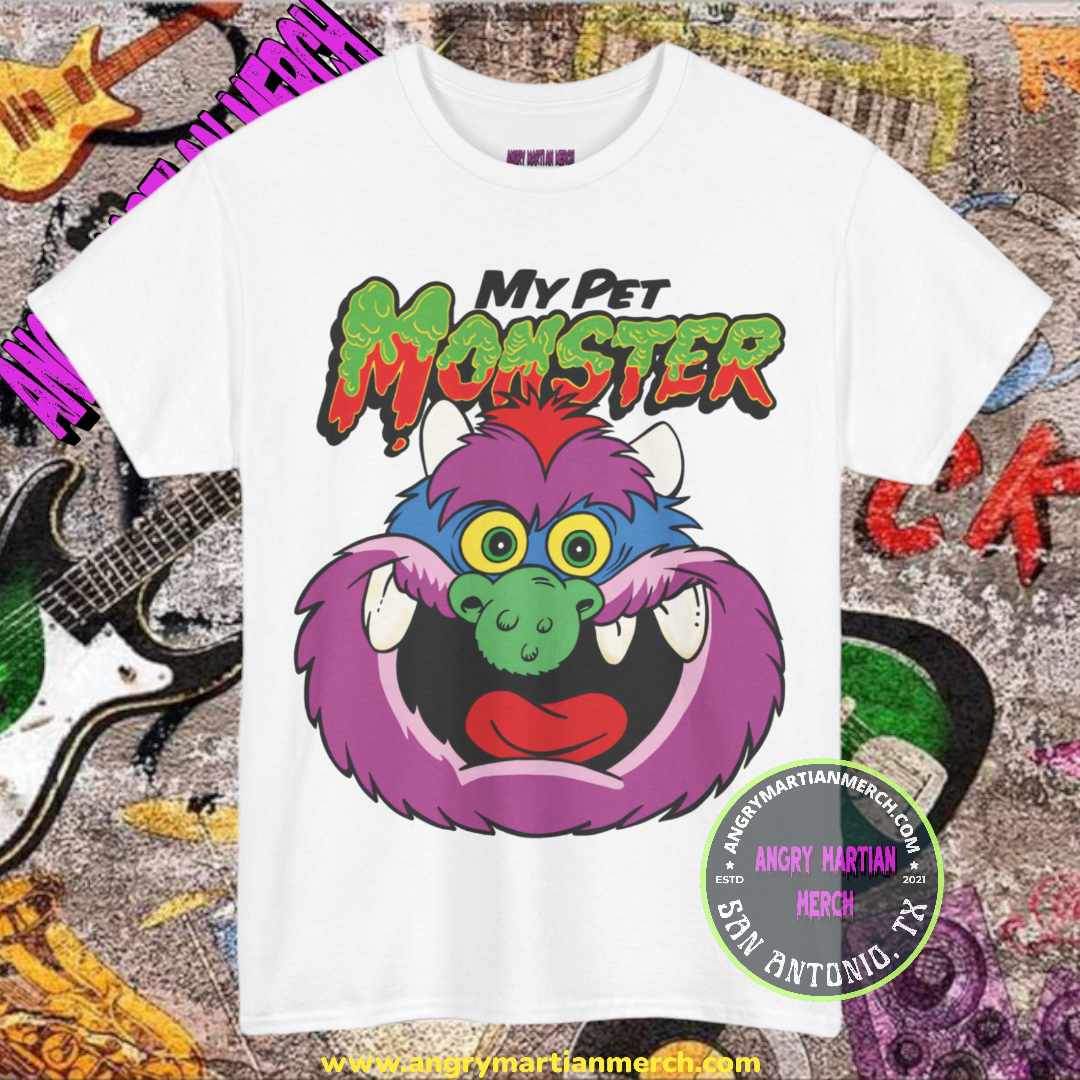 My Pet Monster Retro 80's Cartoon Unisex T-Shirt
