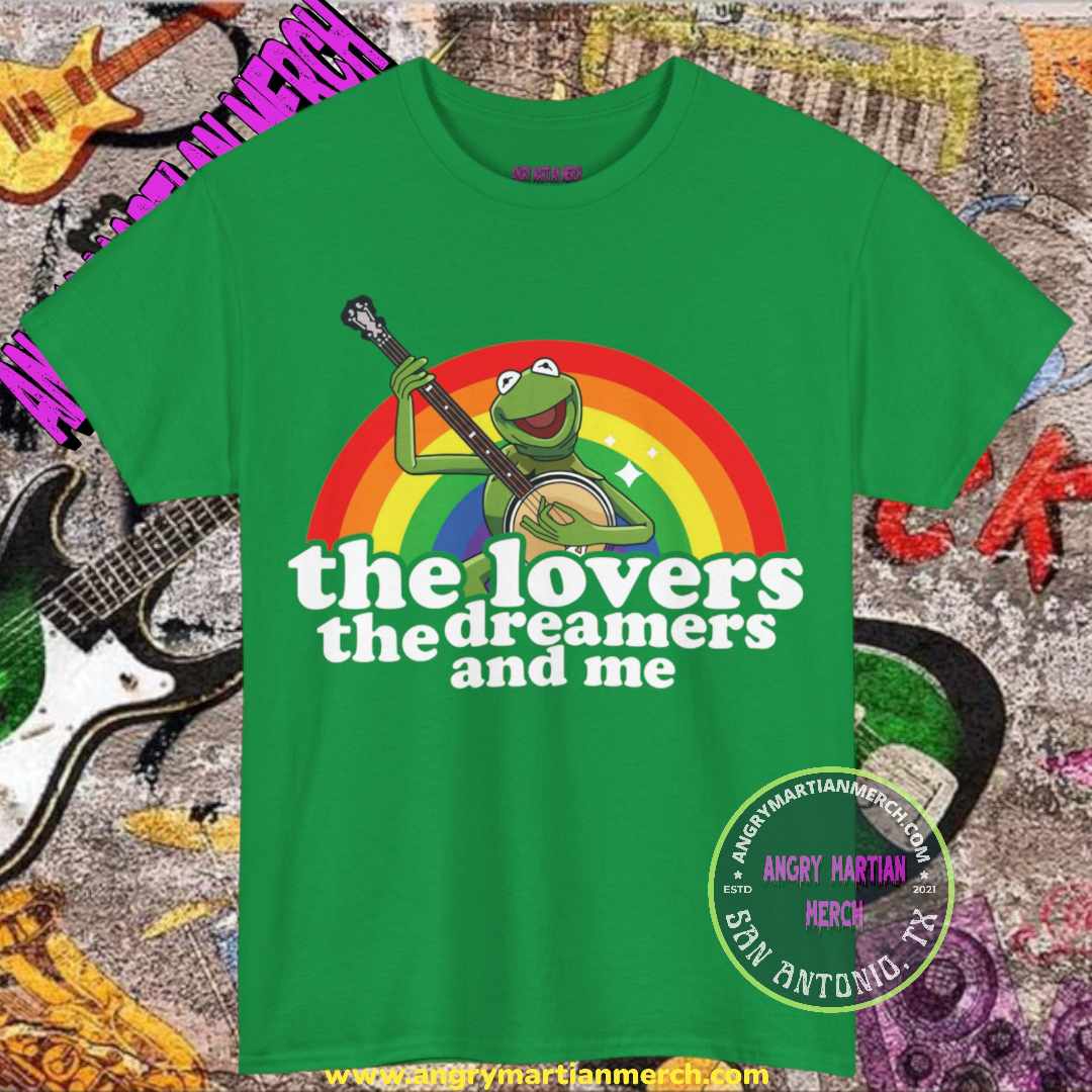 Rainbow Connection Kermit The Frog The Muppets 80's Retro Cotton T Shirt