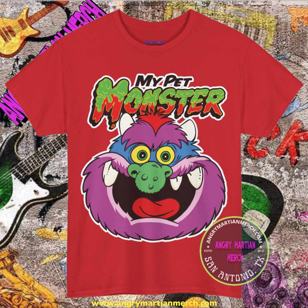 My Pet Monster Retro 80's Cartoon Unisex T-Shirt