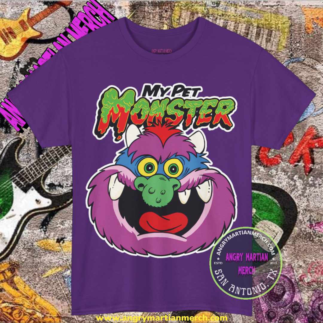 My Pet Monster Retro 80's Cartoon Unisex T-Shirt