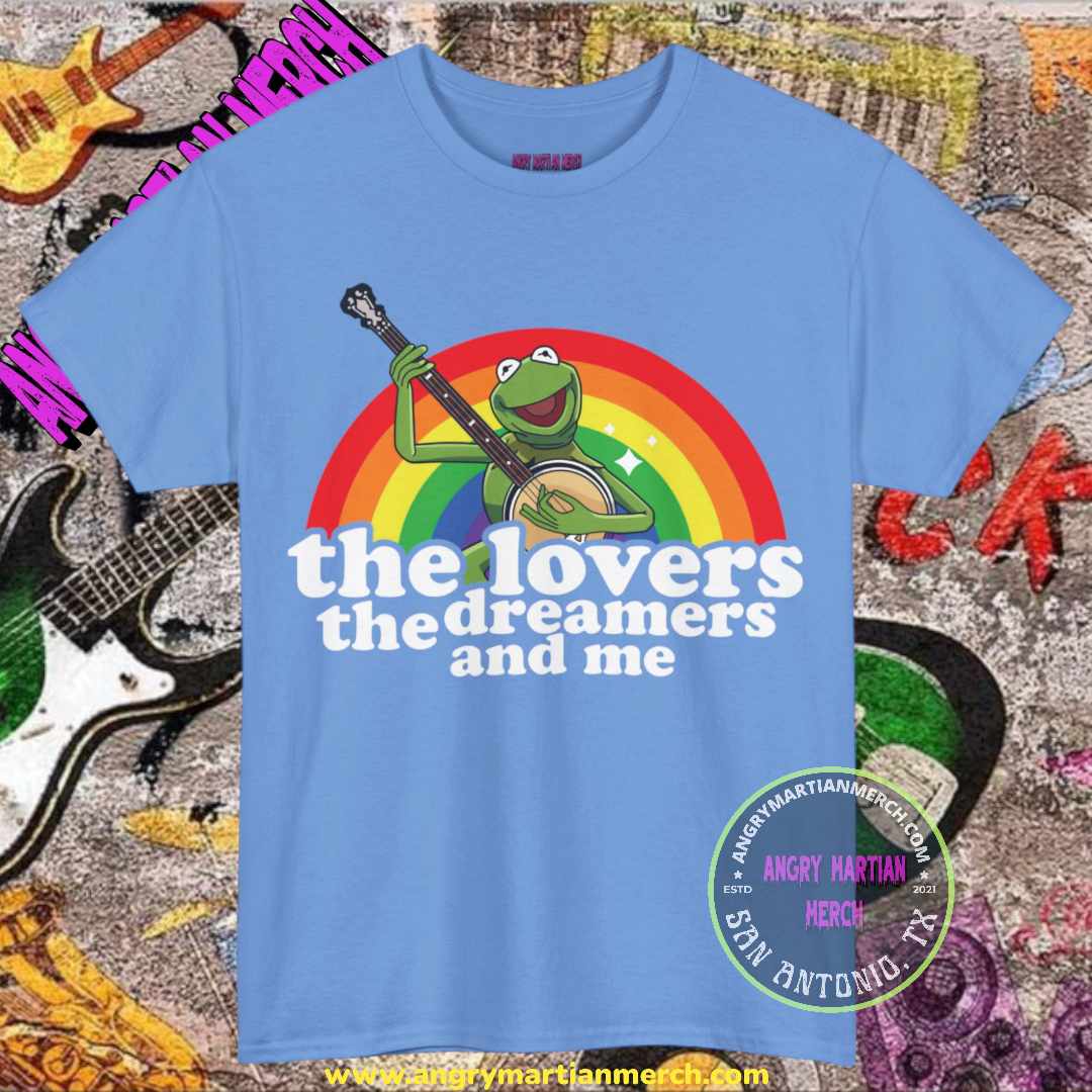 Rainbow Connection Kermit The Frog The Muppets 80's Retro Cotton T Shirt