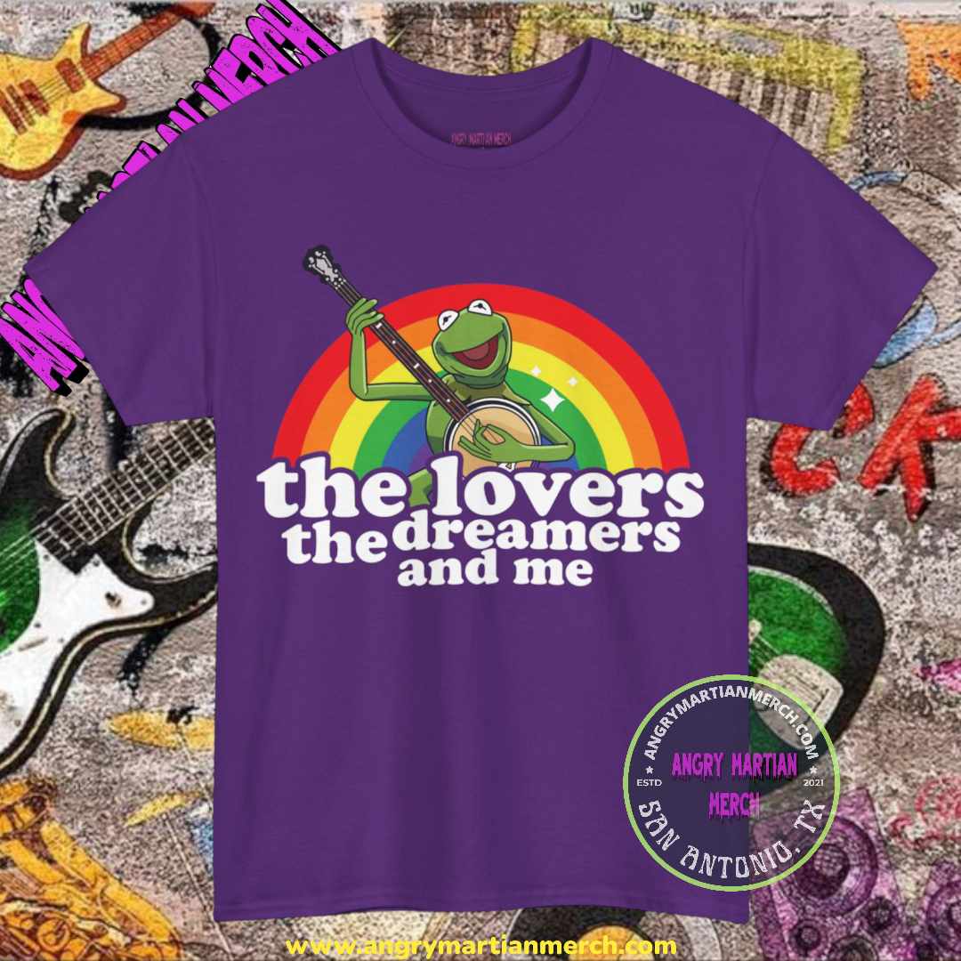 Rainbow Connection Kermit The Frog The Muppets 80's Retro Cotton T Shirt