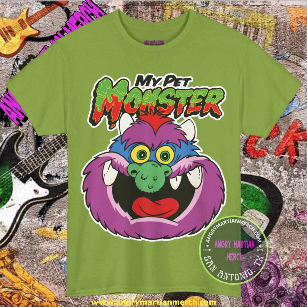 My Pet Monster Retro 80's Cartoon Unisex T-Shirt