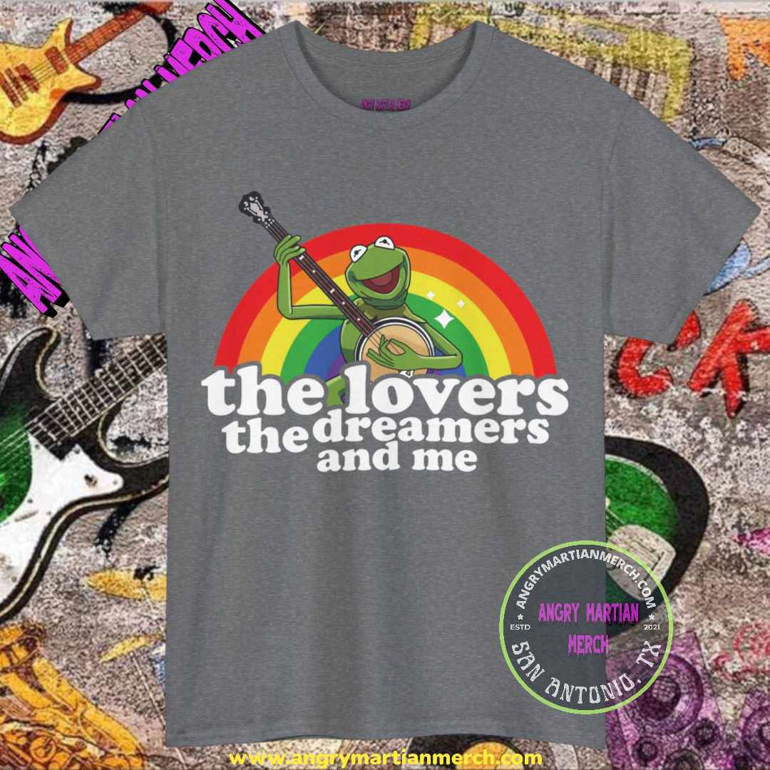 Rainbow Connection Kermit The Frog The Muppets 80's Retro Cotton T Shirt
