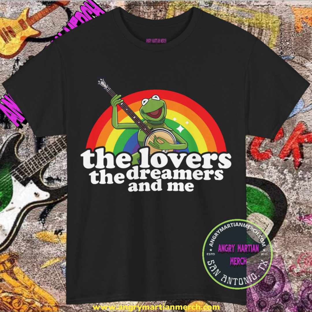 Rainbow Connection Kermit The Frog The Muppets 80's Retro Cotton T Shirt