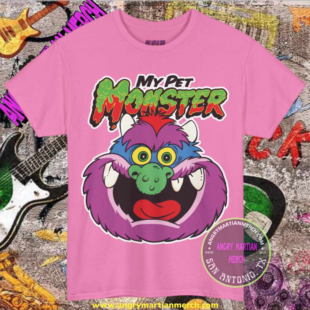 My Pet Monster Retro 80's Cartoon Unisex T-Shirt