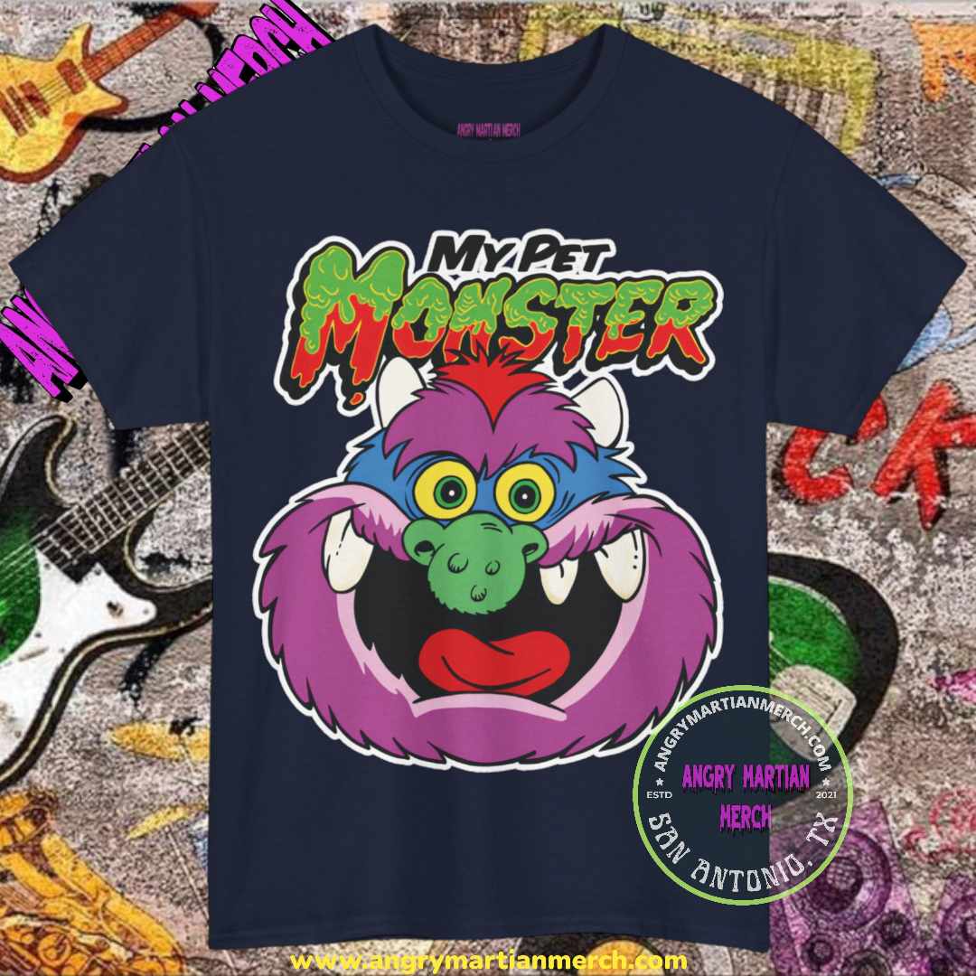 My Pet Monster Retro 80's Cartoon Unisex T-Shirt