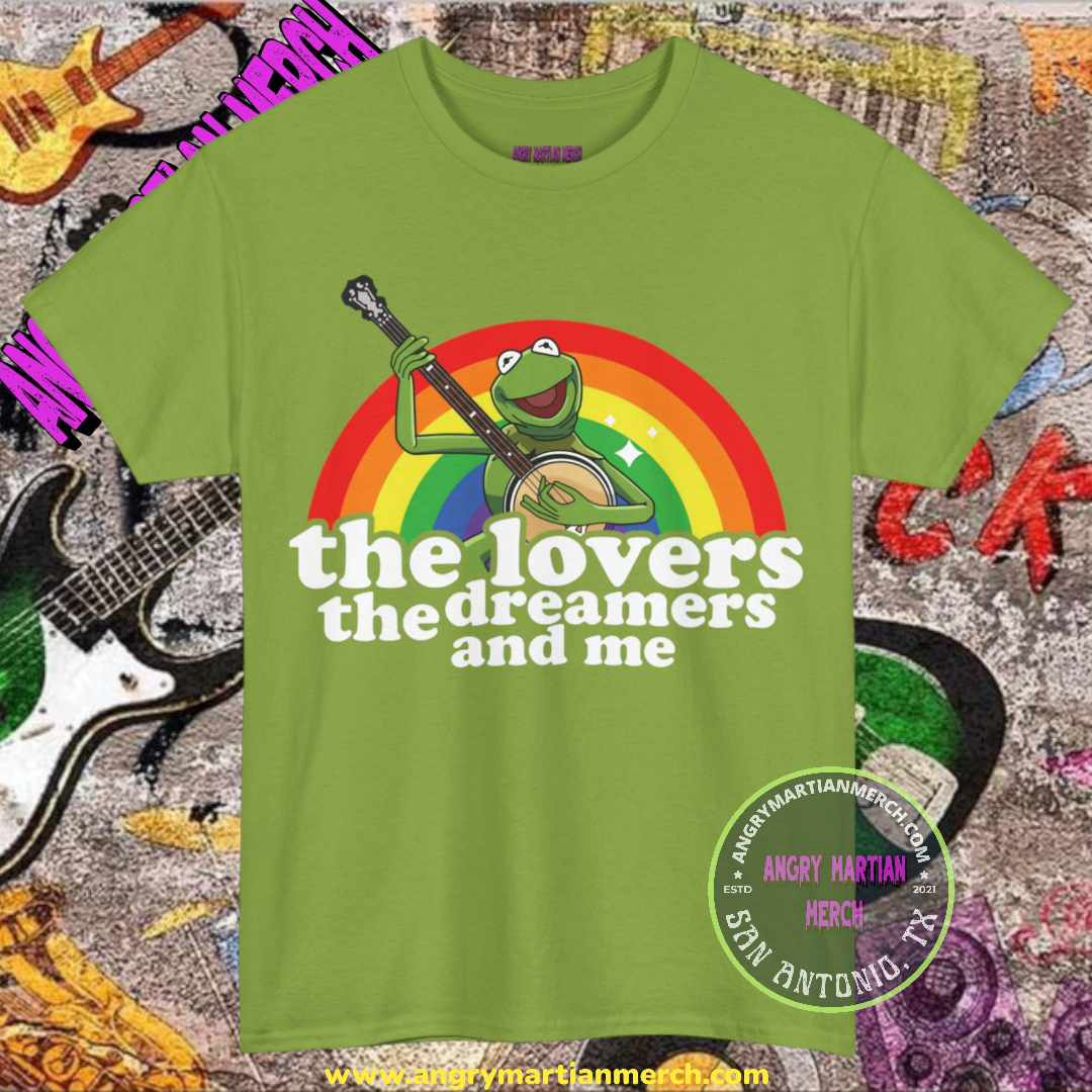 Rainbow Connection Kermit The Frog The Muppets 80's Retro Cotton T Shirt