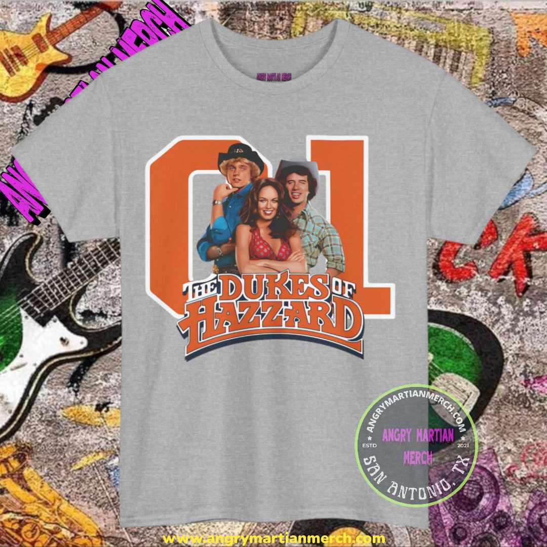 Dukes of Hazard Daisy Luke & Bo 01 General Lee Retro 80's Television T Shirt