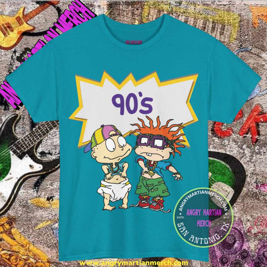 Rugrats 90's Tommy and Chuckie Retro Cartoon T Shirt